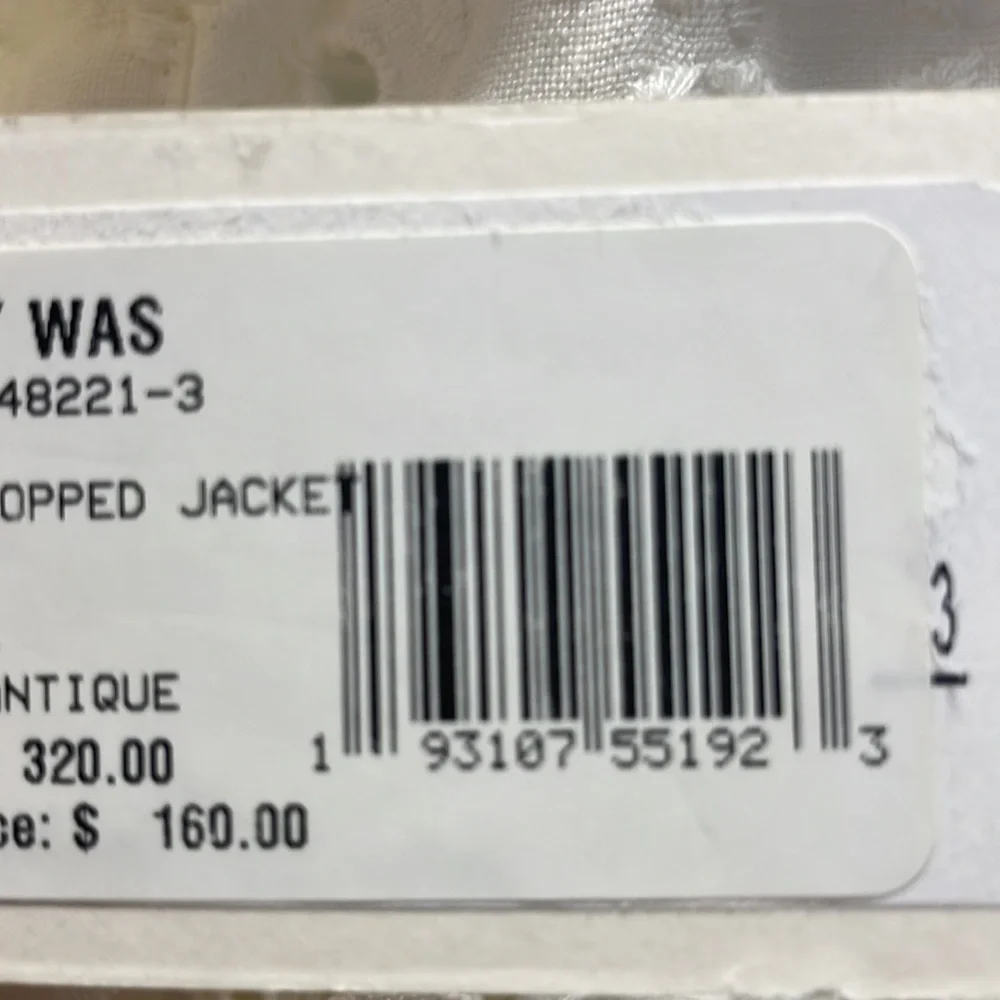 Johnny Was cropped jacket - Picture 3 of 3